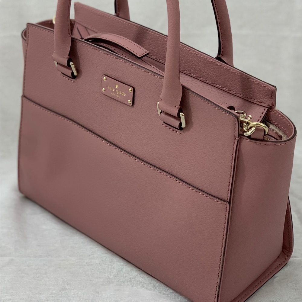 💕 NWT! Kate Spade Large Lana Leather Satchel - Picture 3 of 7